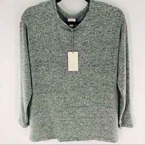 A New Day Heather Green Sweater